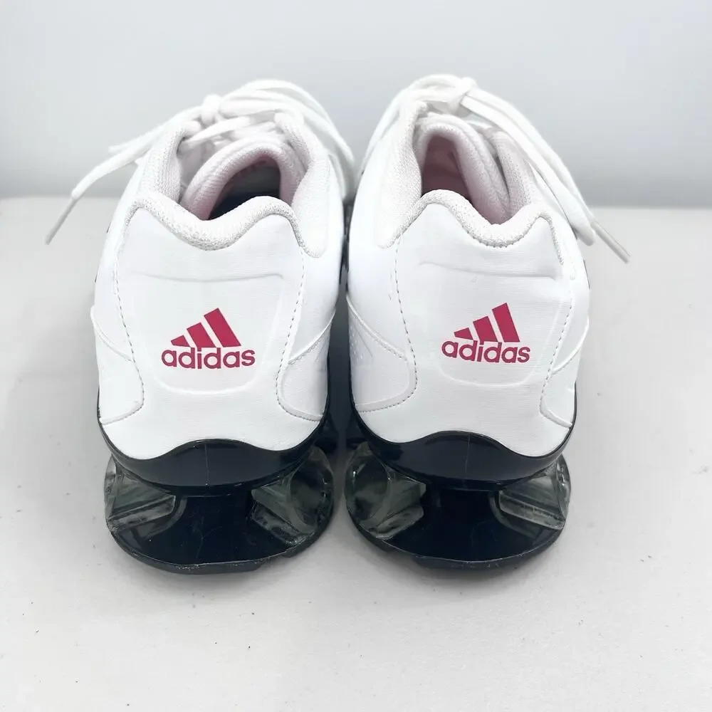 RARE 2013 Adidas RAVA Style Bounce Sneakers White Black D66163
